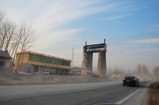 鄉(xiāng)村建筑工地