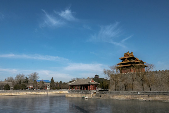 北京故宮角樓