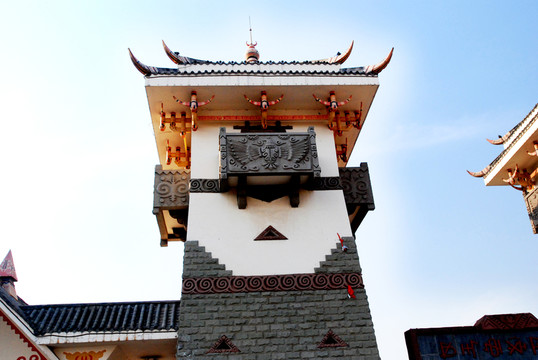 彝族塔樓建筑