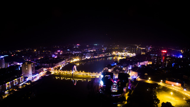 雅安夜景