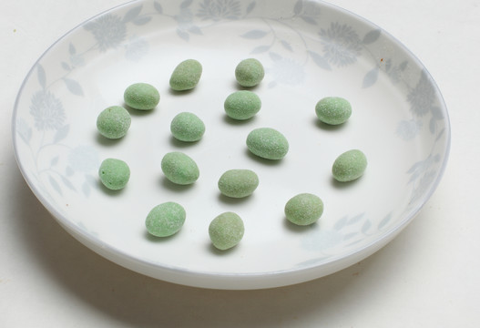 單顆芥末花生圖片