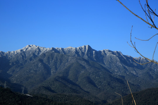 雪山 山峰 高山 背景 風景