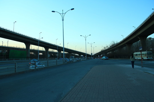 路燈 鐵道