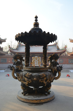 天后宮銅香爐