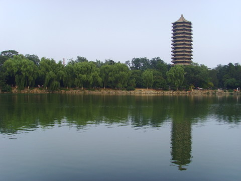一塔湖圖
