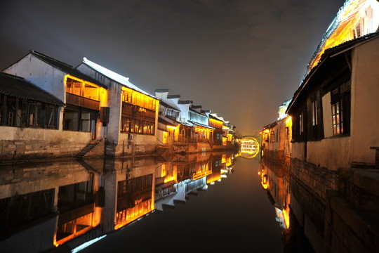 南潯古鎮(zhèn)夜景