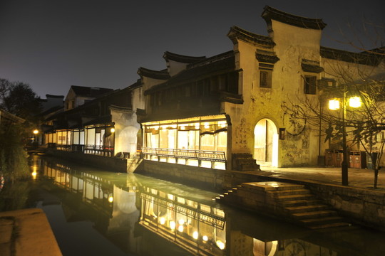 南潯古鎮(zhèn)夜景