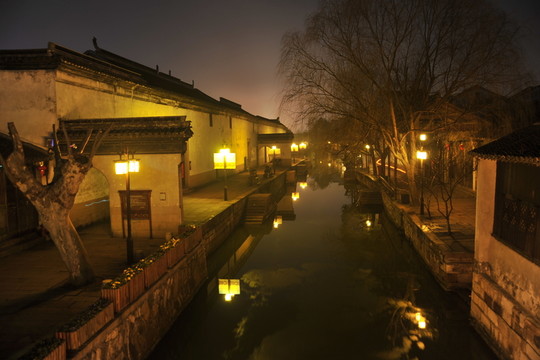 南潯古鎮(zhèn)夜景