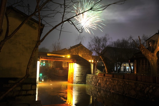 南潯古鎮(zhèn)夜景