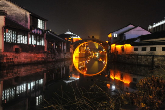 南潯古鎮(zhèn)夜景