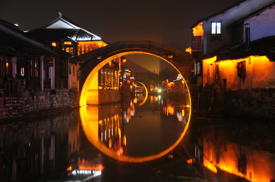 南潯古鎮(zhèn)夜景