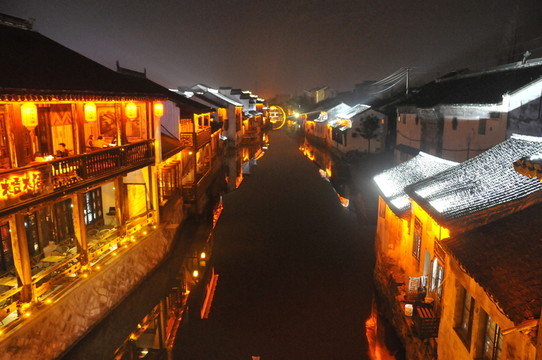 南潯古鎮(zhèn)夜景
