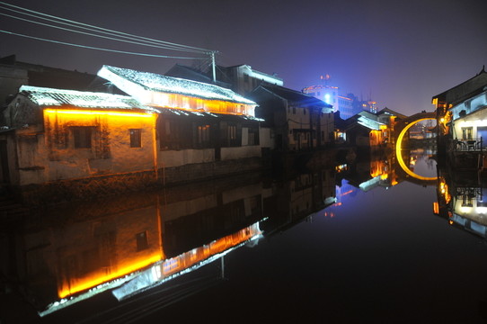 南潯古鎮(zhèn)夜景