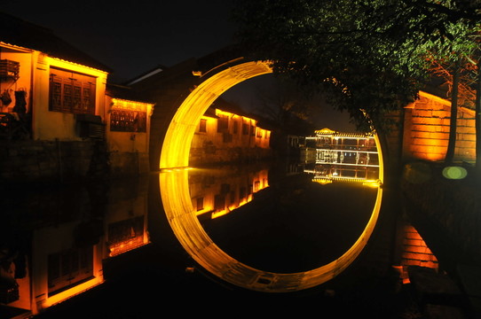 南潯古鎮(zhèn)夜景