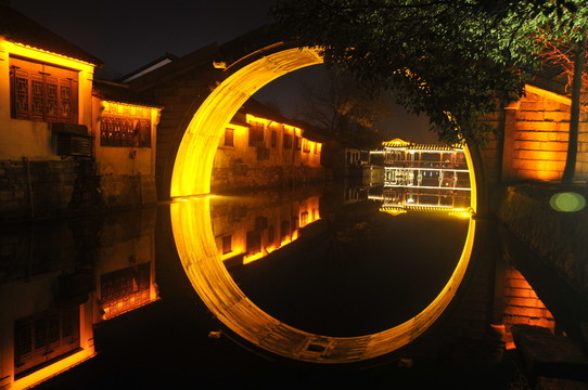 南潯古鎮(zhèn)夜景