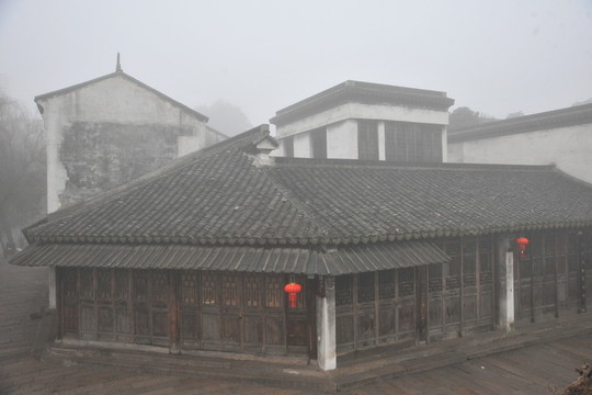 霧漫南潯古鎮(zhèn)