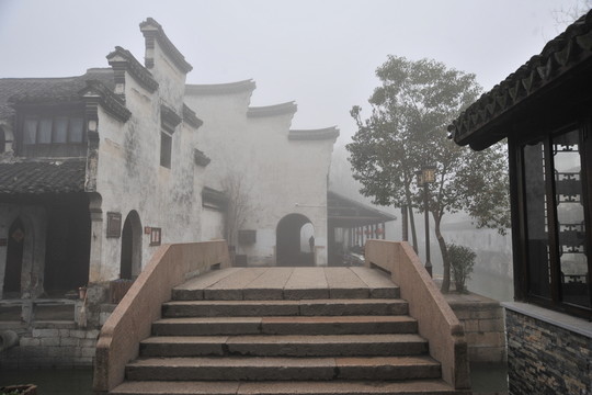 霧漫南潯古鎮(zhèn)