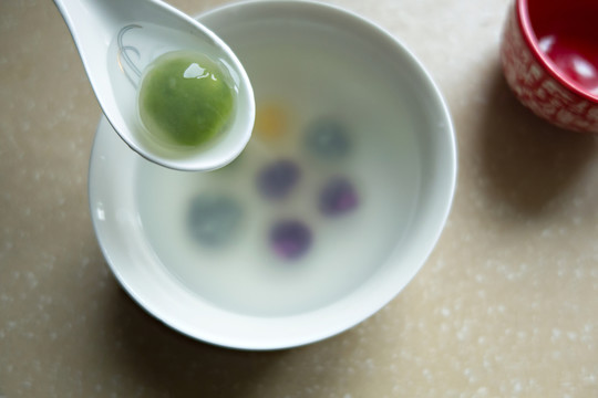 抹茶水晶湯圓 元宵節(jié)