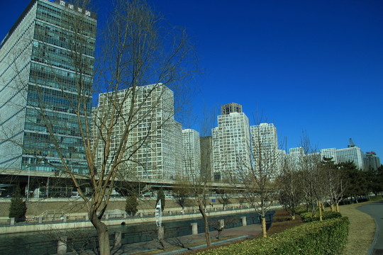 北京CBD建筑