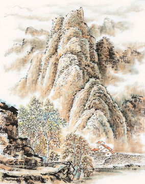 山下驛站 靠山而居 依山傍水