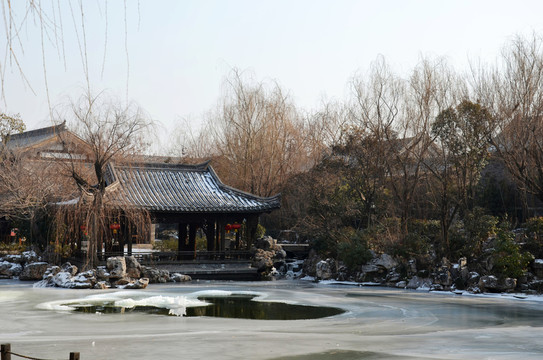 臺(tái)兒莊古城街景