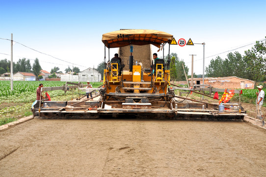 農(nóng)村公路施工
