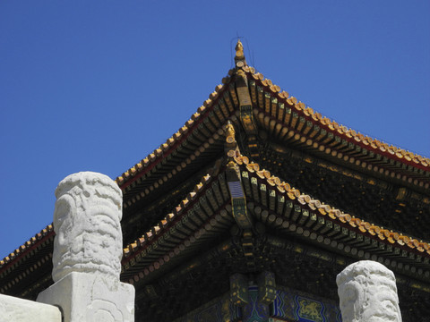 北京故宮太和殿飛檐