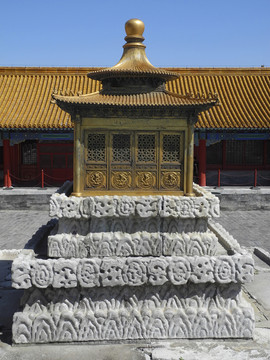 北京故宮乾清宮  江山社稷金殿