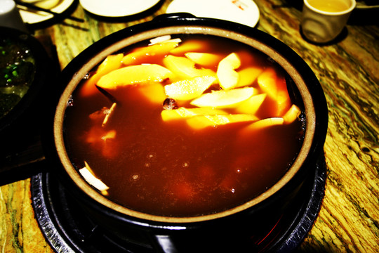 木瓜紅豆豬腳湯