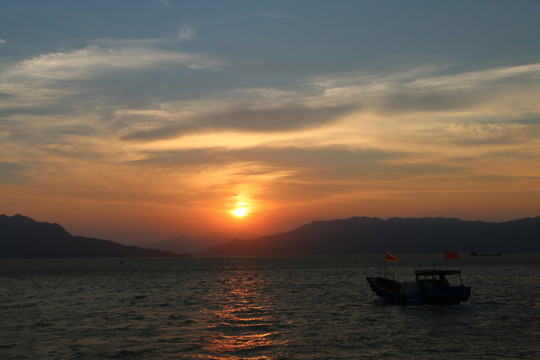 霞光