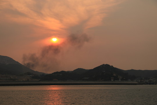 日落