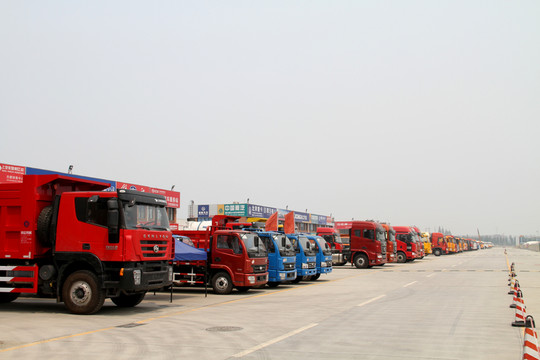 汽車卡車工業(yè)園攝影