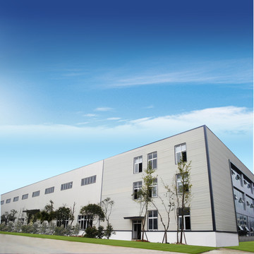 企業(yè)廠區(qū)辦公樓合成圖