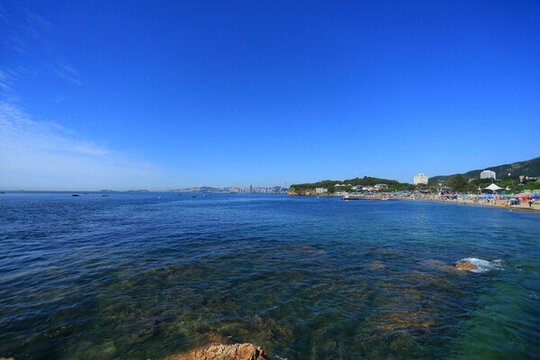 大連 傅家莊公園 傅家莊海濱浴