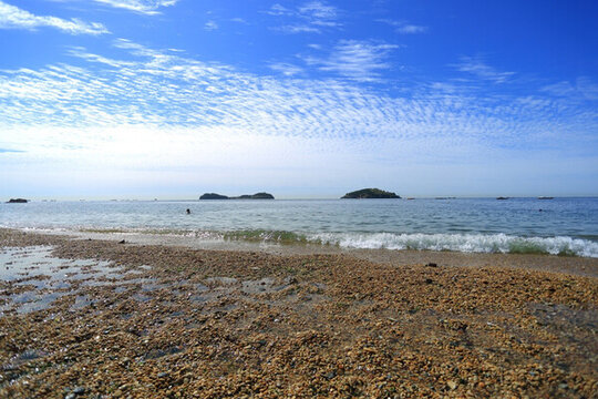 大連 傅家莊海濱浴 真實美景