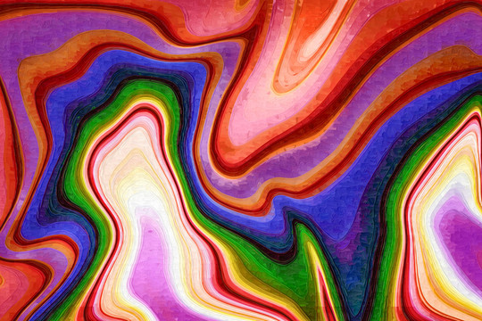 抽象線條 抽象裝飾畫