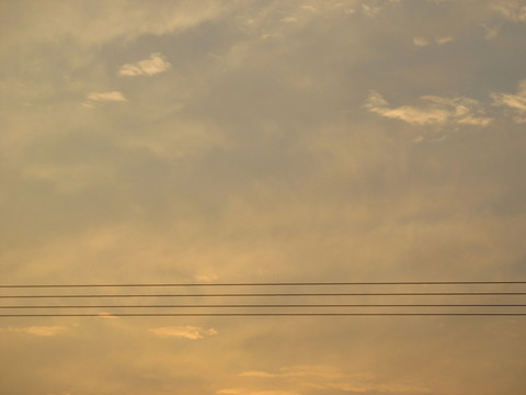 黃昏的天空