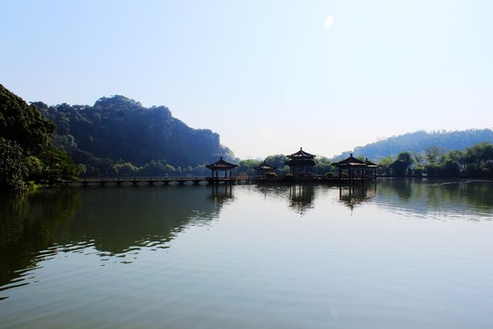 七星巖全景
