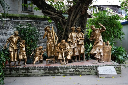 人物銅雕