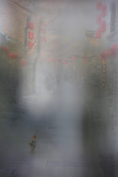 晨霧古鎮(zhèn)老街