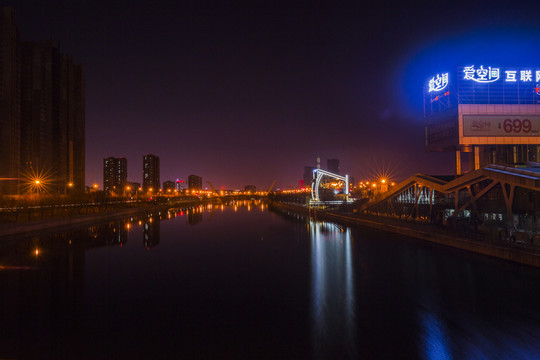 小清河夜色華麗