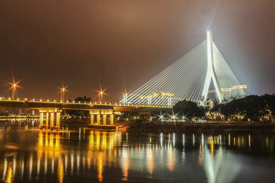 閩江夜景