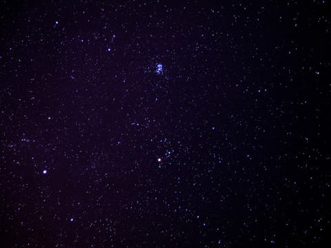 夜空中漫天繁星攝影 星空