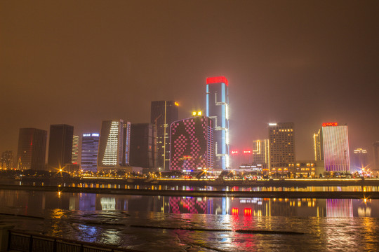 閩江夜景