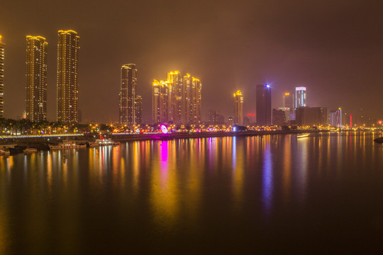 閩江夜景