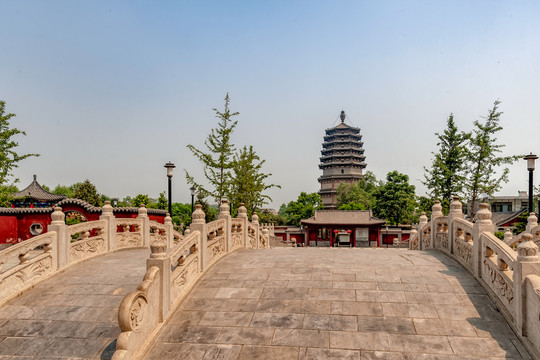 正定天寧寺凌霄塔