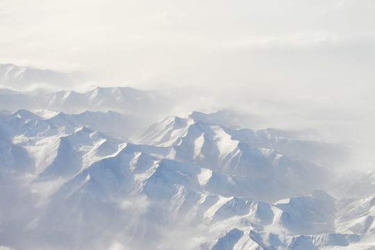 云海 雪山
