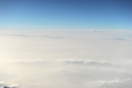 天空 云海