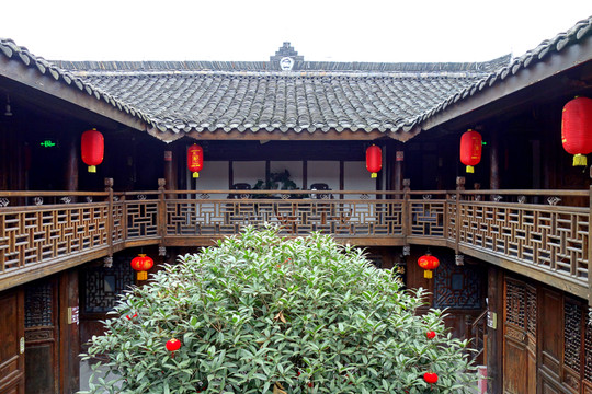 古鎮(zhèn)建筑 四合院