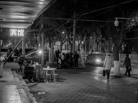 蘭州街頭夜市